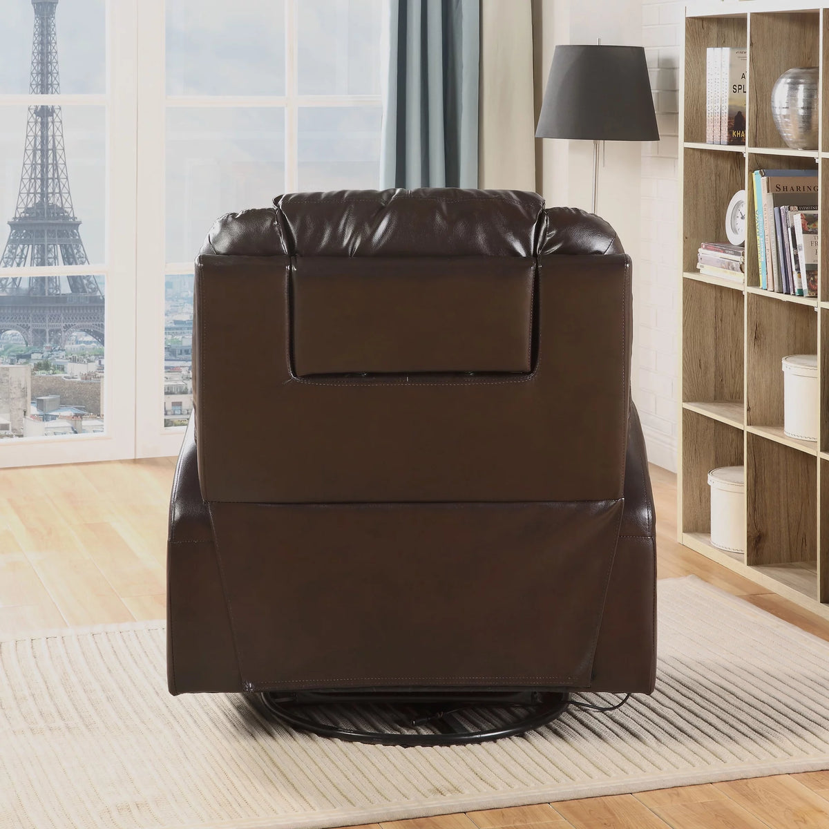 Brown Swivel Rocker Recliner K813072