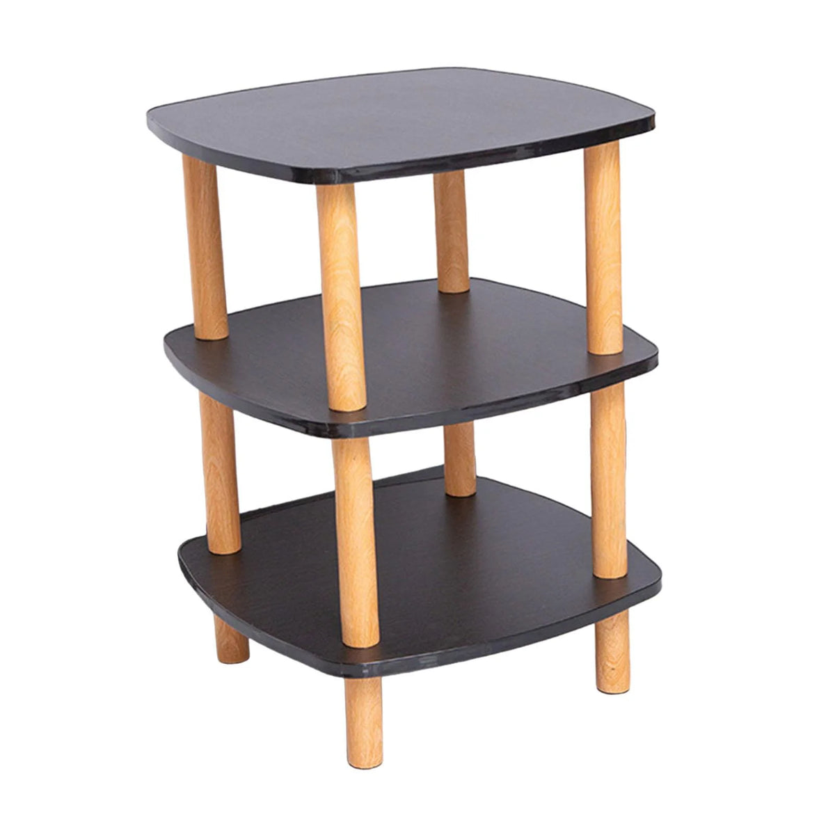 Black 3 Tier Side Table Q952019