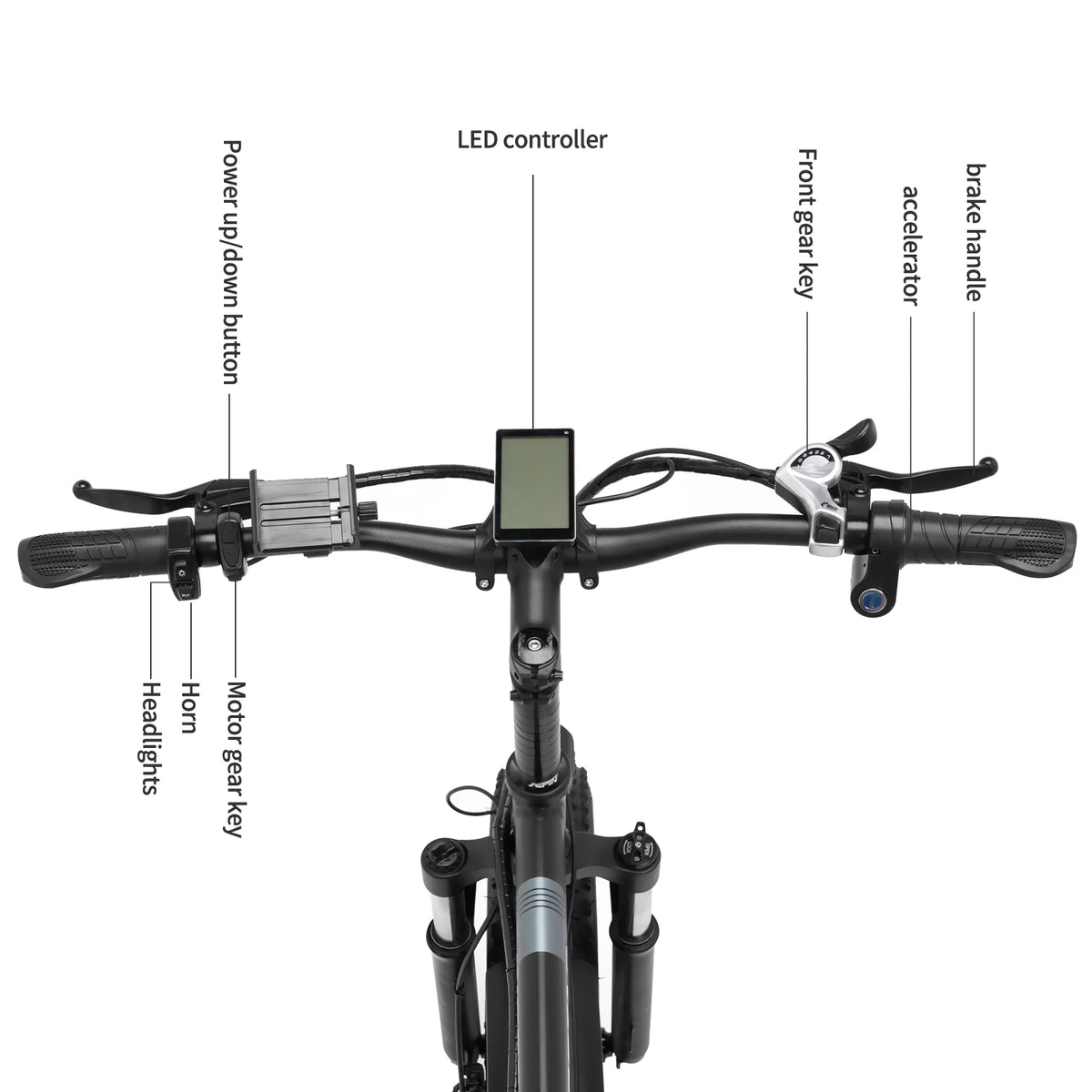 20 Fat Tire 750W 48V 14AH Foldable Electric Bike V12184