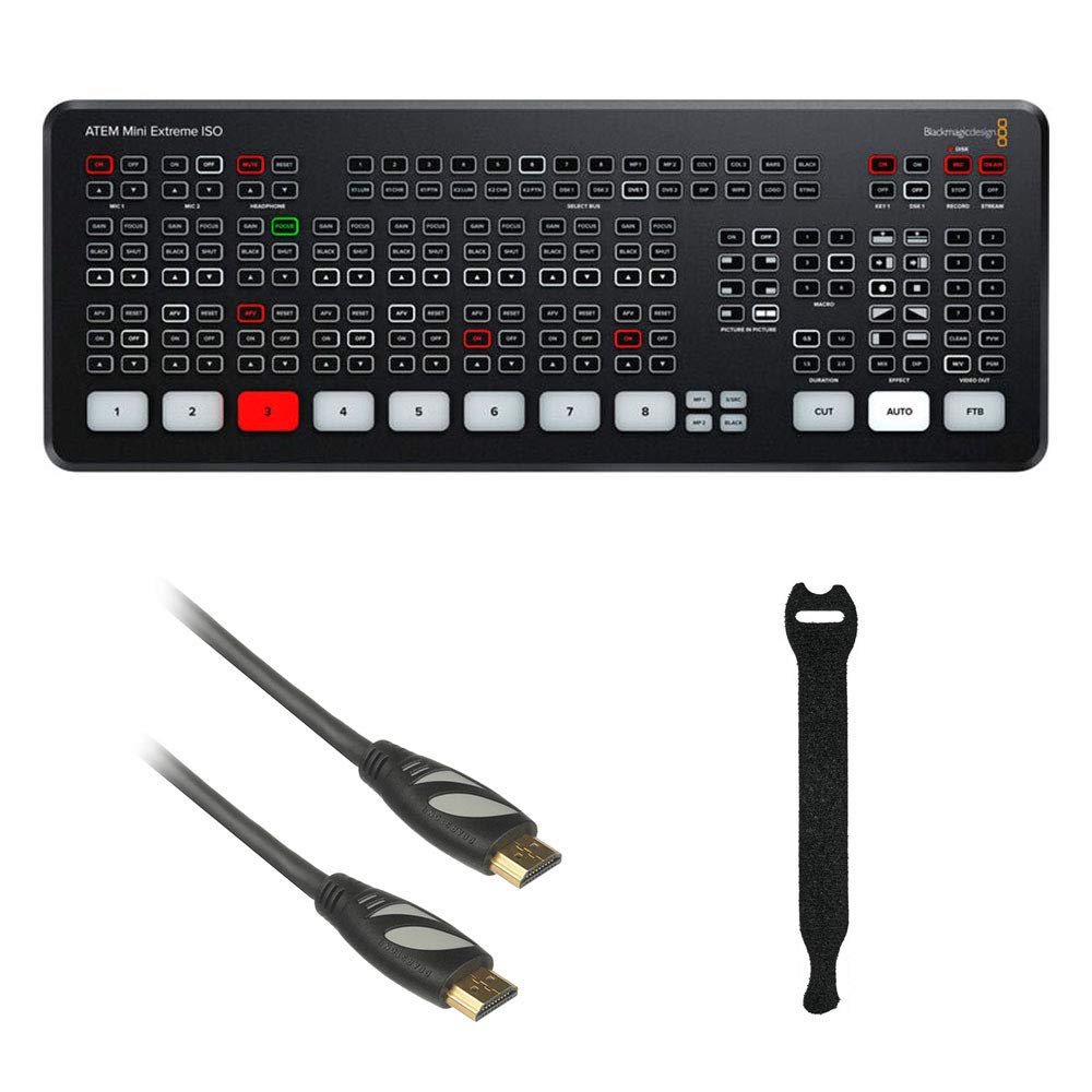 ATEM Mini Extreme ISO Bundle with HDMI Cable Y69304