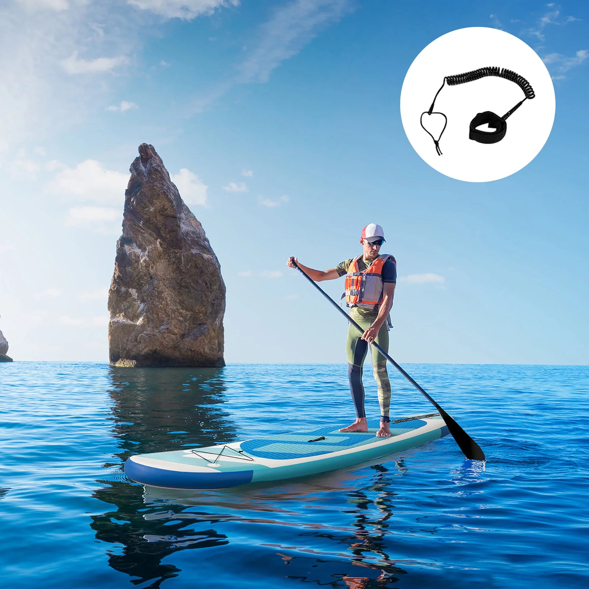 11ft Inflatable Stand Up Paddle Board M424699