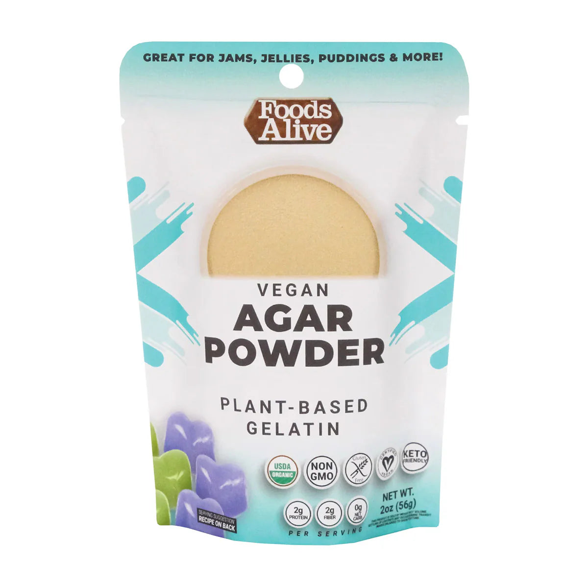 Organic Agar Powder 2 oz N990781