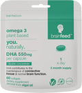 60 Vegan DHA 500mg Omega 3 Capsules C33204