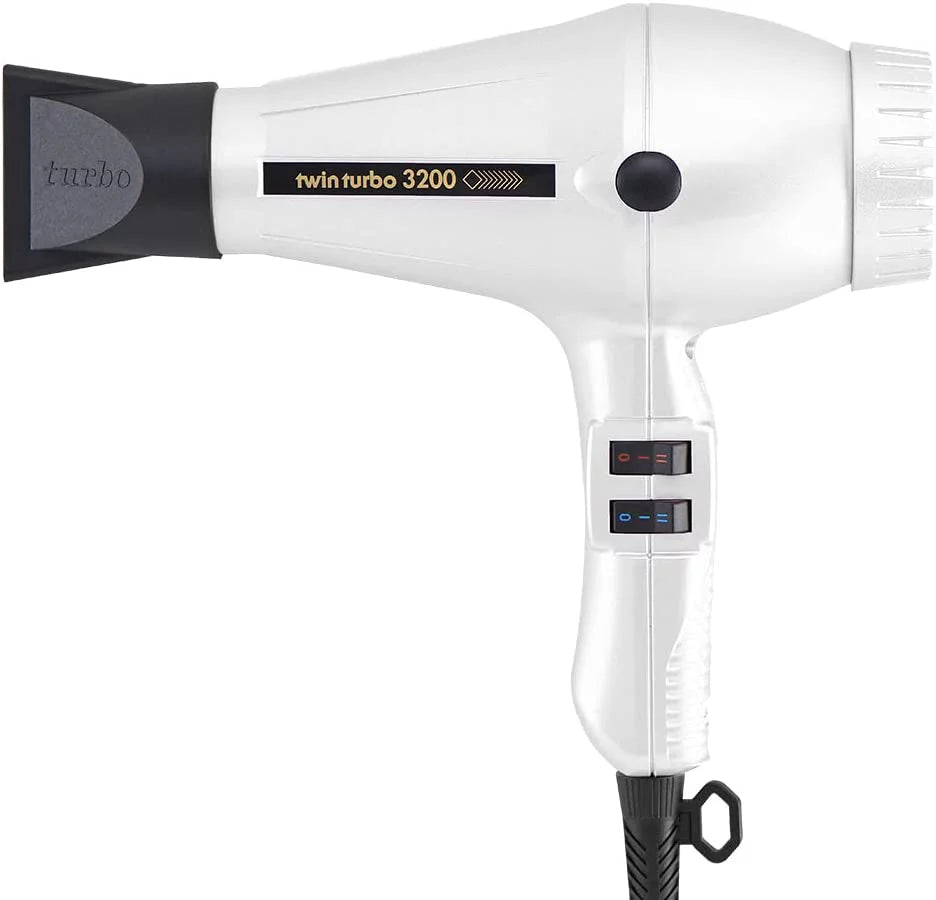 White Hair Dryer and Hot Blow Attachment B55703