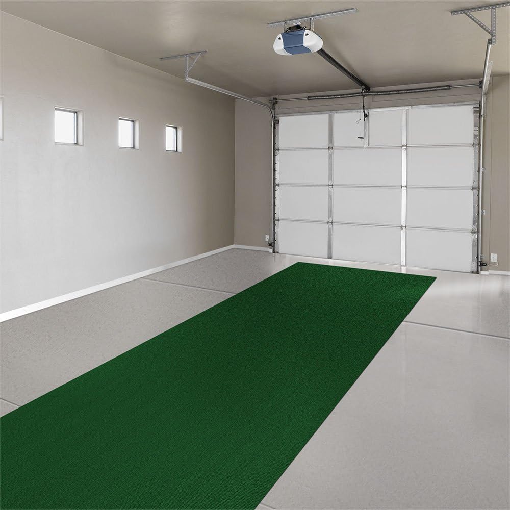 Green Indoor Outdoor Carpet with Rubber Marine Backing H88938