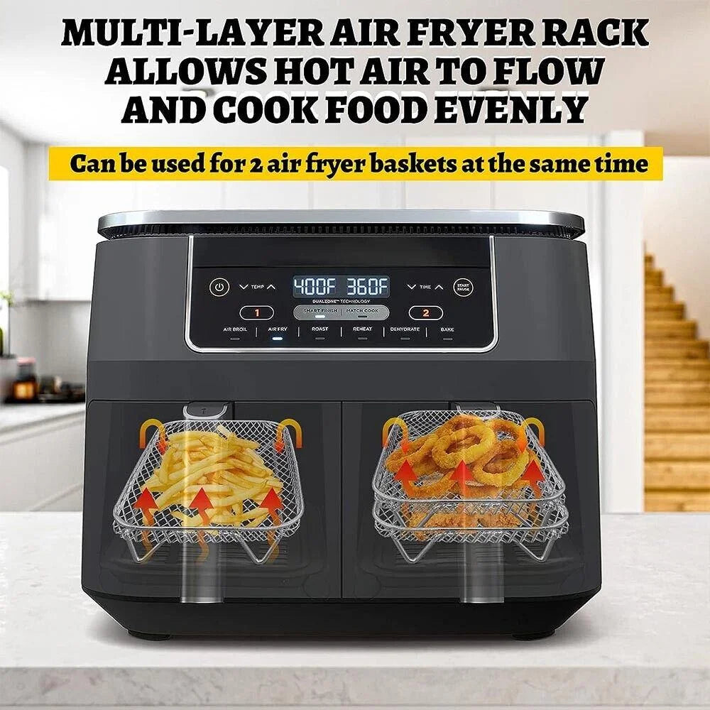 Stainless Steel Air Fryer Rack & Accessories A102506
