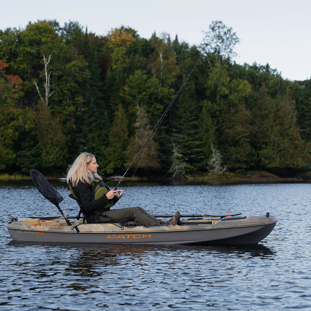 10 ft Beige Fishing Kayak E408918