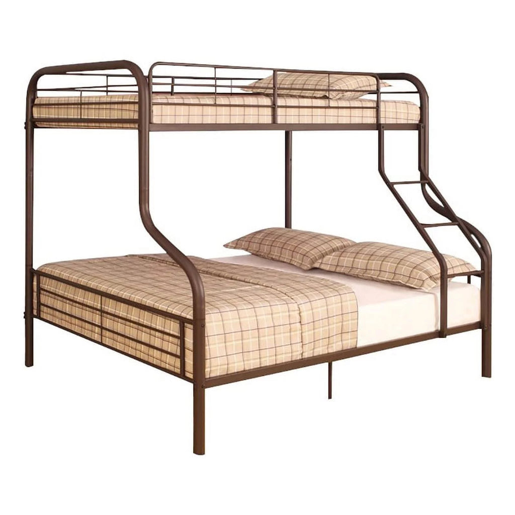 Sandy Black Metal Twin Over Full Bunk Bed O3697
