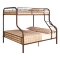 Sandy Black Metal Twin Over Full Bunk Bed O3697