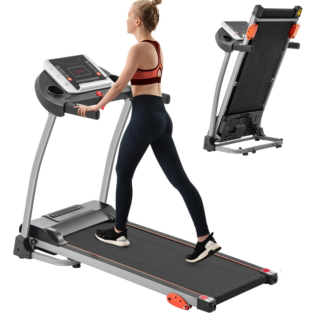 Compact Electric Folding 2.5HP Treadmill with Incline E907489