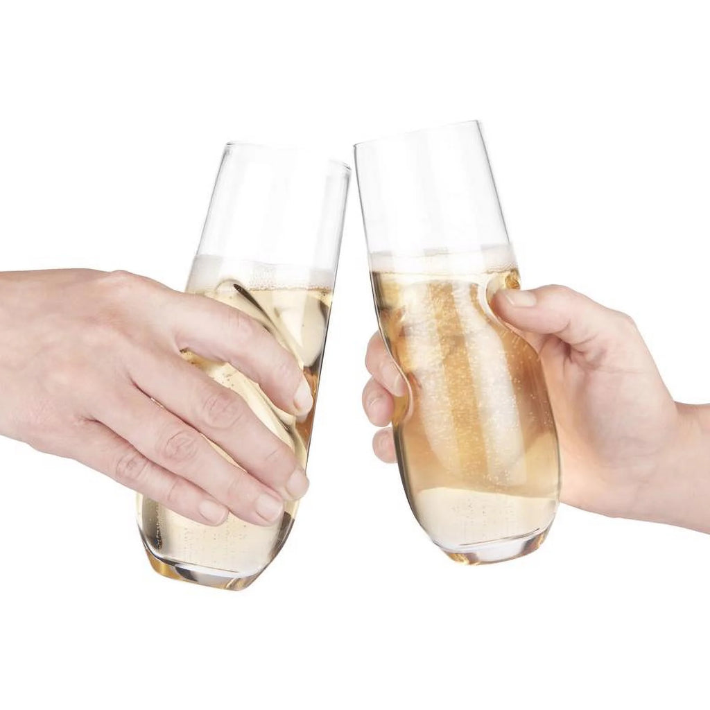 10 oz Glass Stemless Champagne Flute B22827