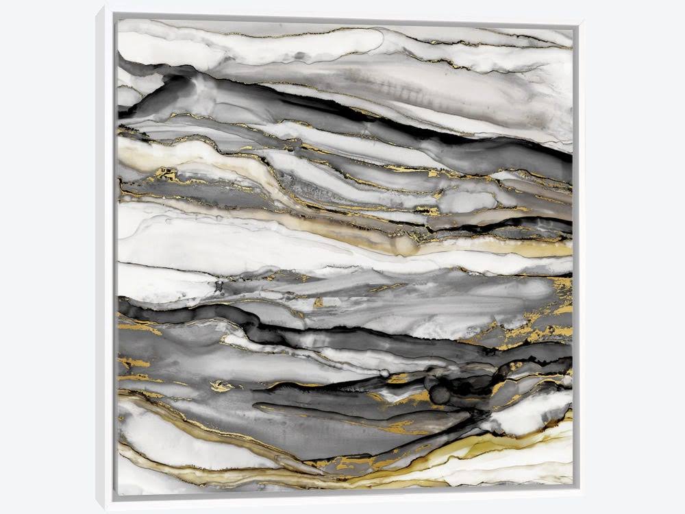 Framed Canvas Art White Floating Frame E925874