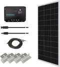 100W Monocrystalline Solar Panel with 30A PWM Charge Controller A743
