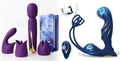 Quiet Wand Vibrator Set with 3 Attachments Q40210