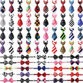 Adjustable Dog Bow Ties Set 70 Pieces N528
