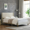 Upholstered Platform Bed Frame Full T88641