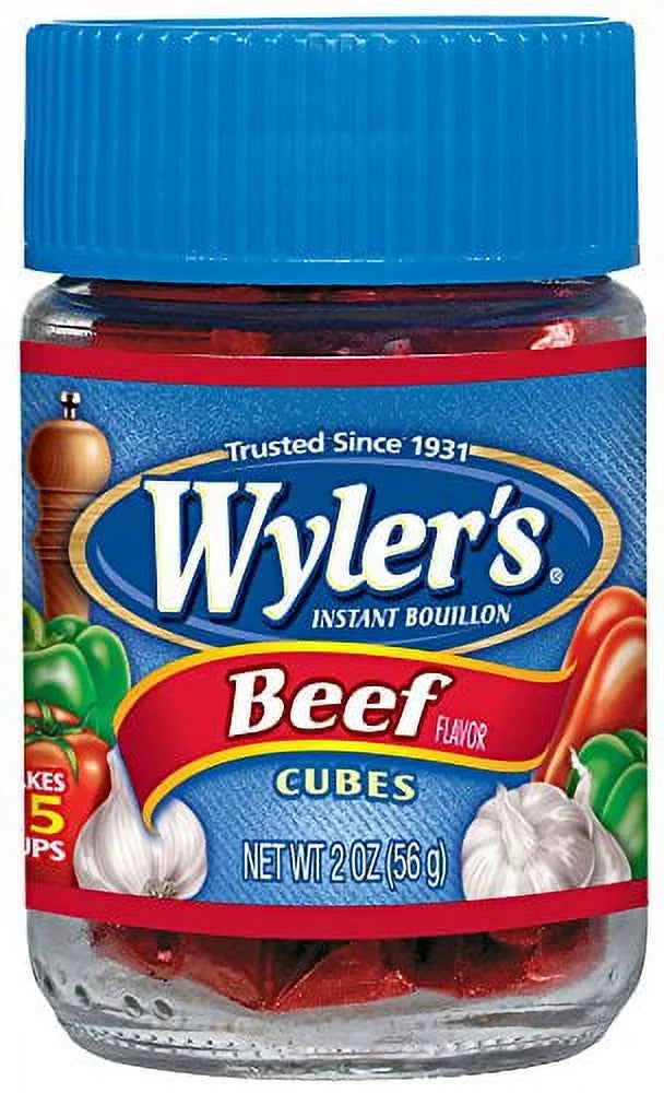 Beef Instant Bouillon Cubes 2 OZ Pack of 12 A3638