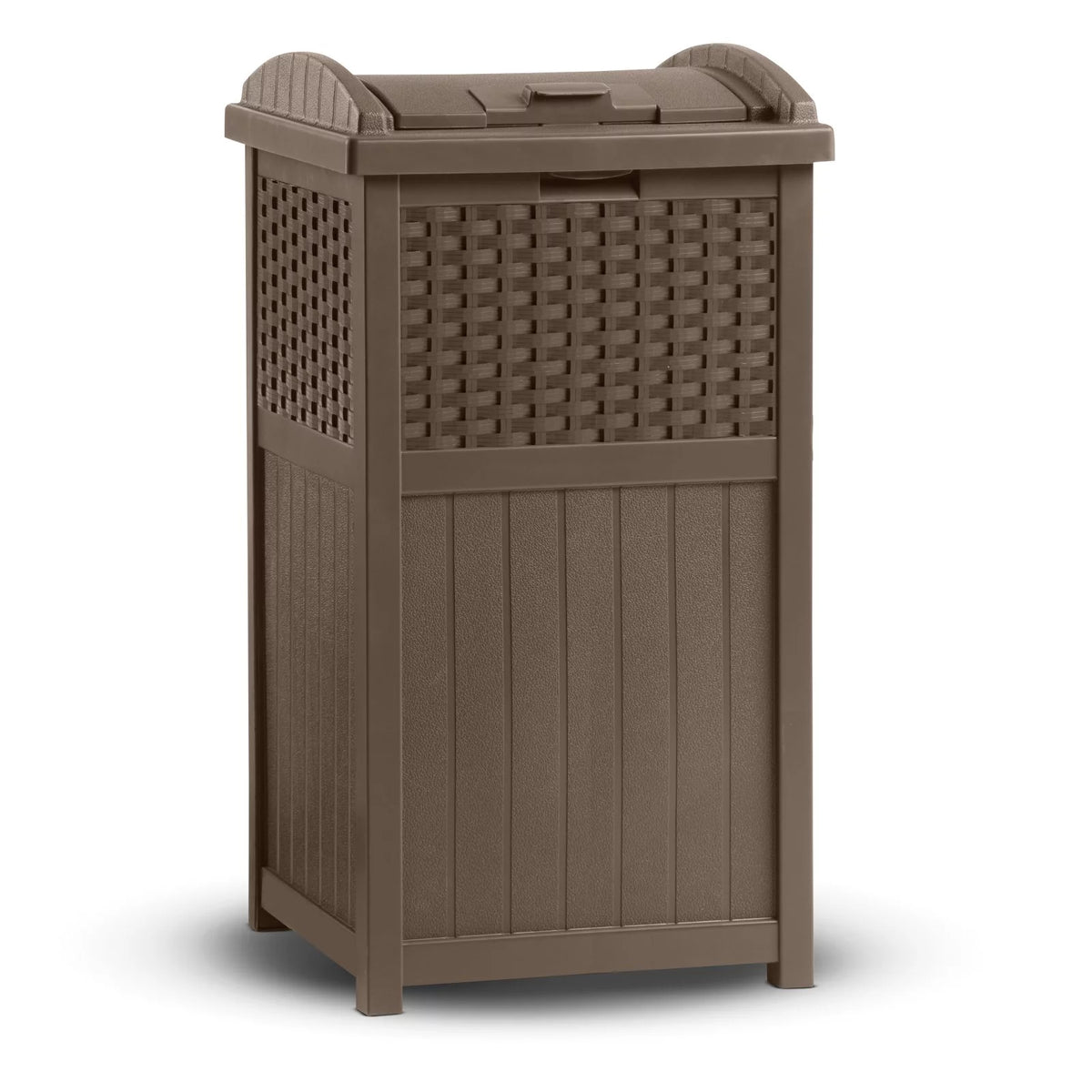 Brown 33 Gallon Outdoor Trashcan Hideaway S305526