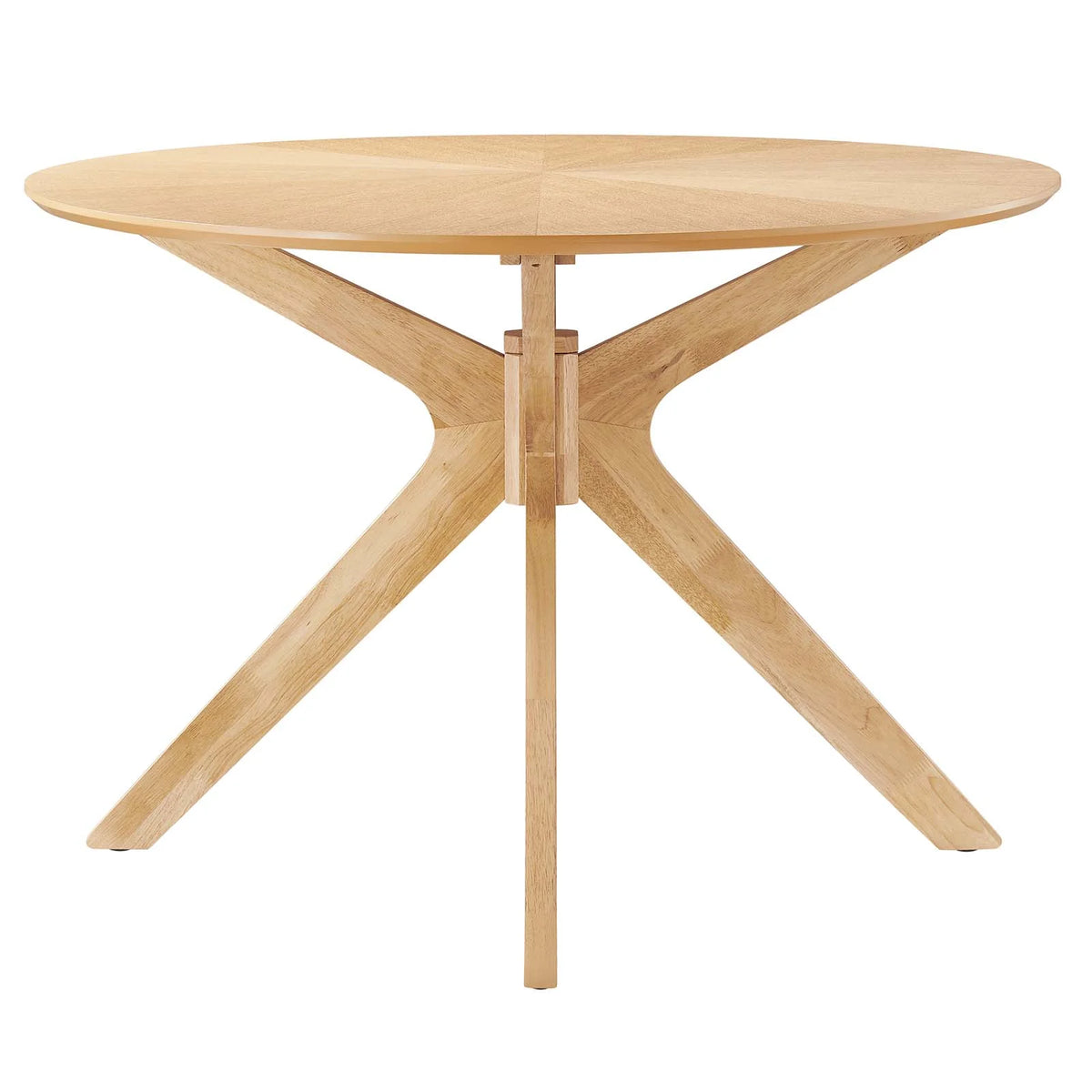 Oak Oval Wood Dining Table V710