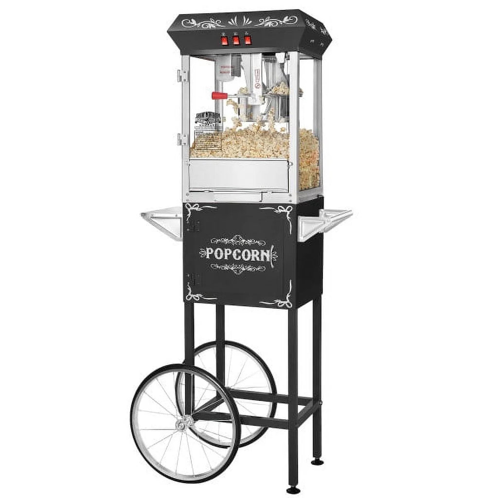 8 oz Popcorn Machine with Cart F3919