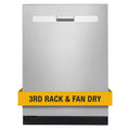 Stainless Steel Top Control Dishwasher with 3rd Rack Y684550