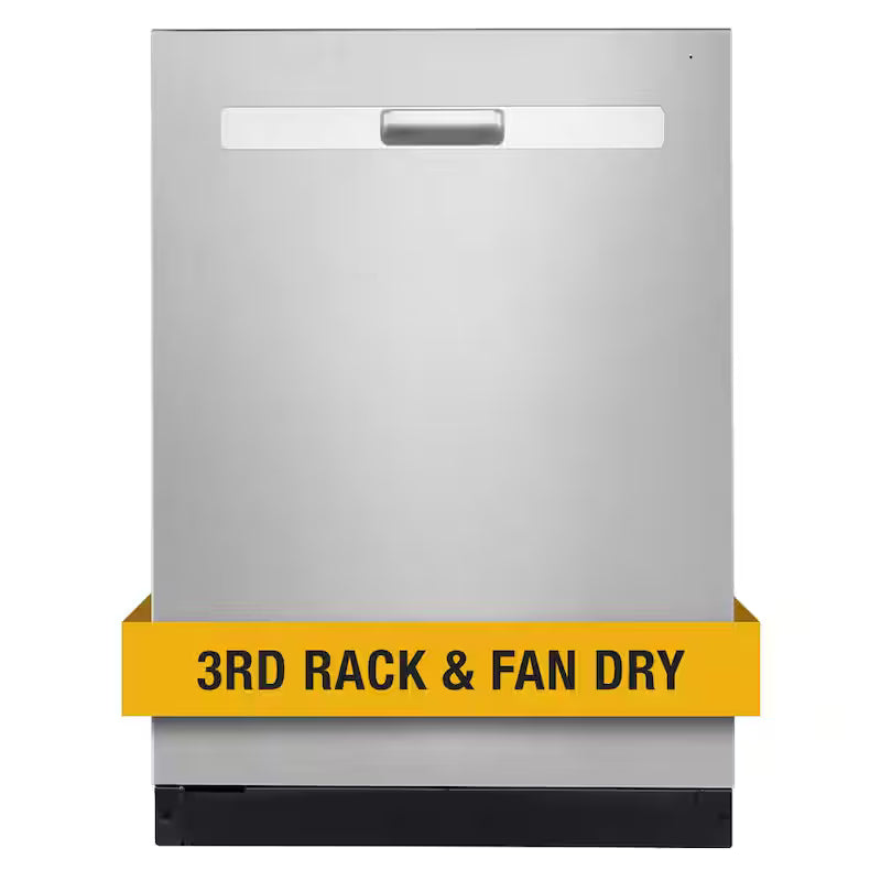 Stainless Steel Top Control Dishwasher with 3rd Rack Y684550
