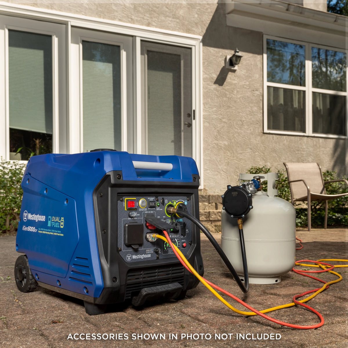 5000 Peak Watt Dual Fuel Portable Inverter Generator A218774