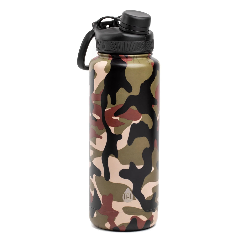 Stainless Steel Water Bottle 40 fl oz, Black S847