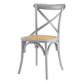 Light Grey Wood Dining Chair V58564