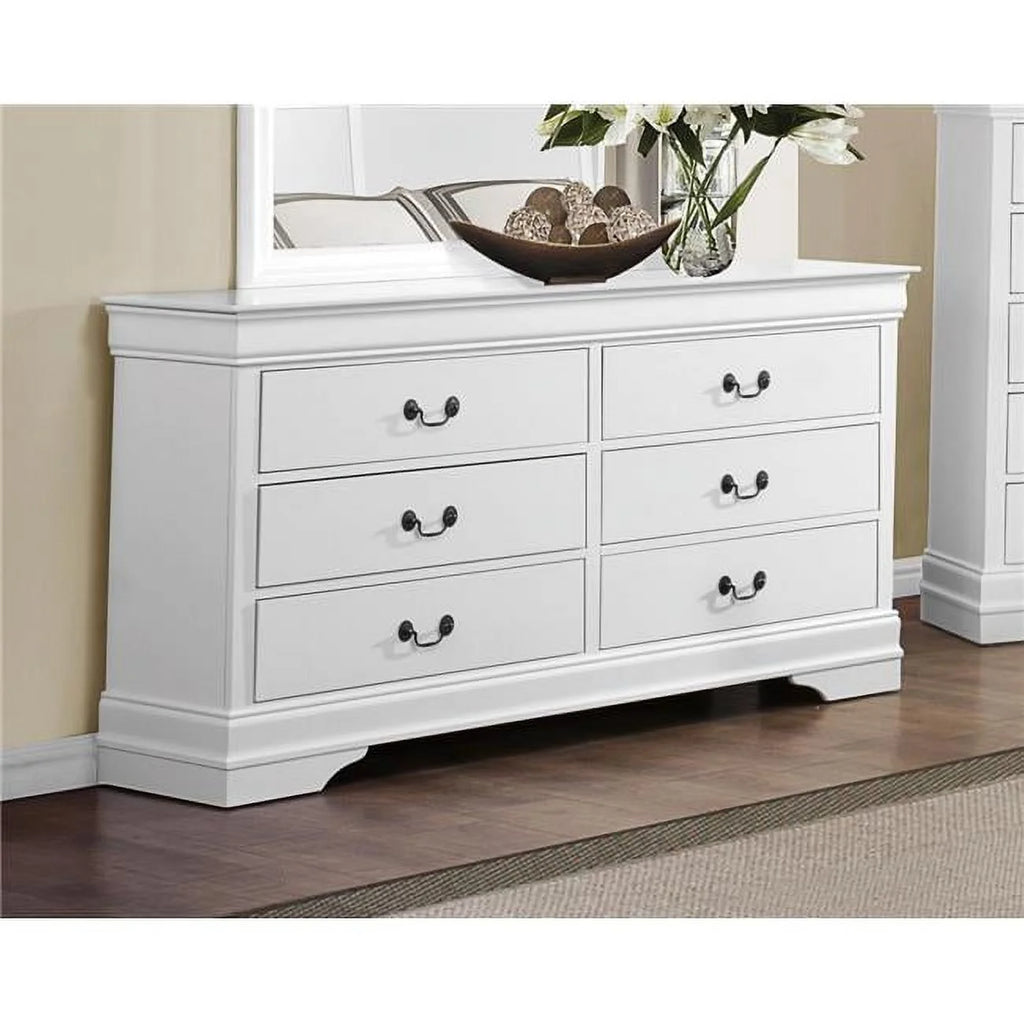 White Dresser B822