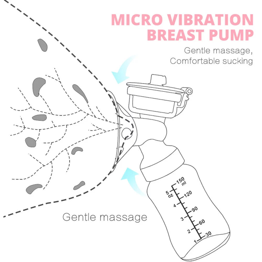 Portable Electric Double Breast Pump J73038