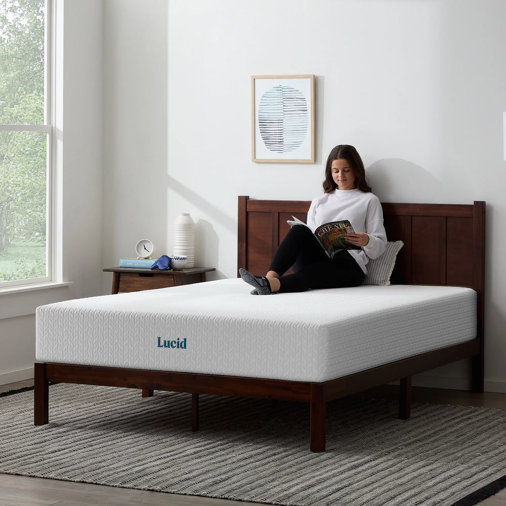10 Gel Memory Foam Mattress Queen I572