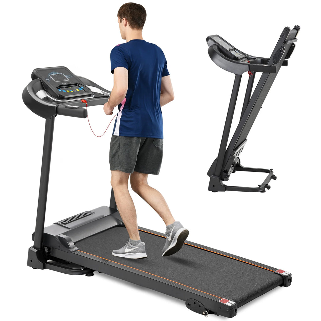 Compact Electric Folding 2.5HP Treadmill with Incline E907489