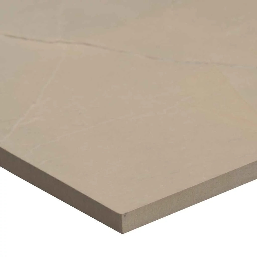 Cream 24"X48" Polished Porcelain Tile B5356