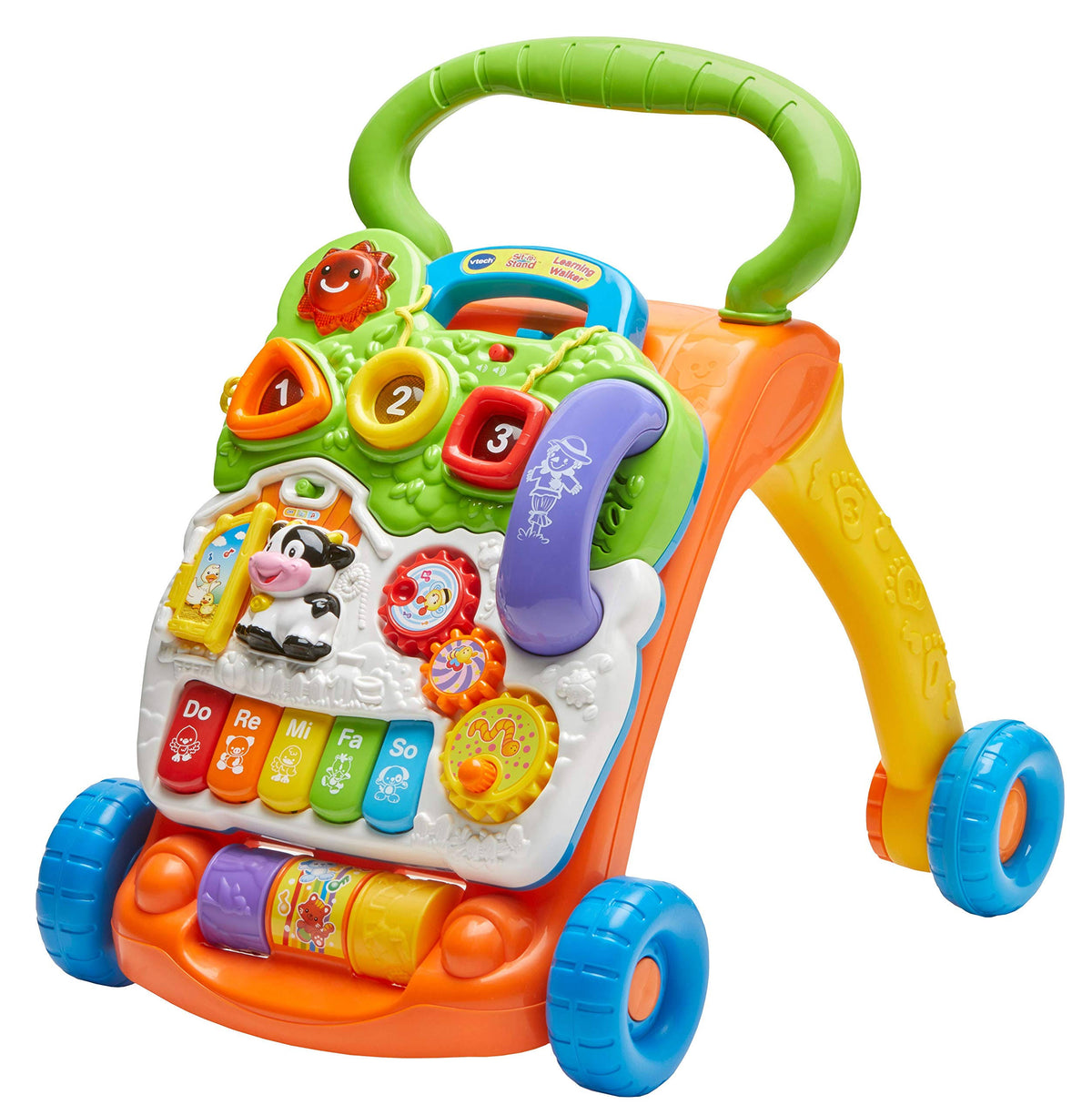 Orange Sit-to-Stand Learning Walker E7913
