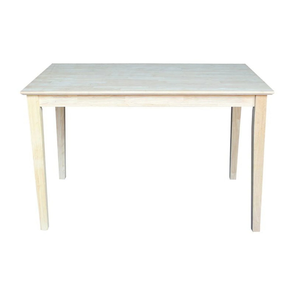 Unfinished 30" Solid Dining Table D23000