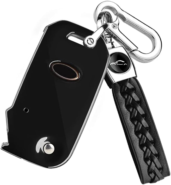 Remote Flip Key Fob Cover Case Golden Z4602