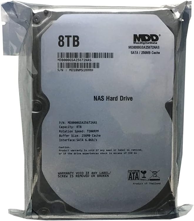 8TB 7200 RPM 256MB Cache SATA 3.5 Internal Hard Drive W535