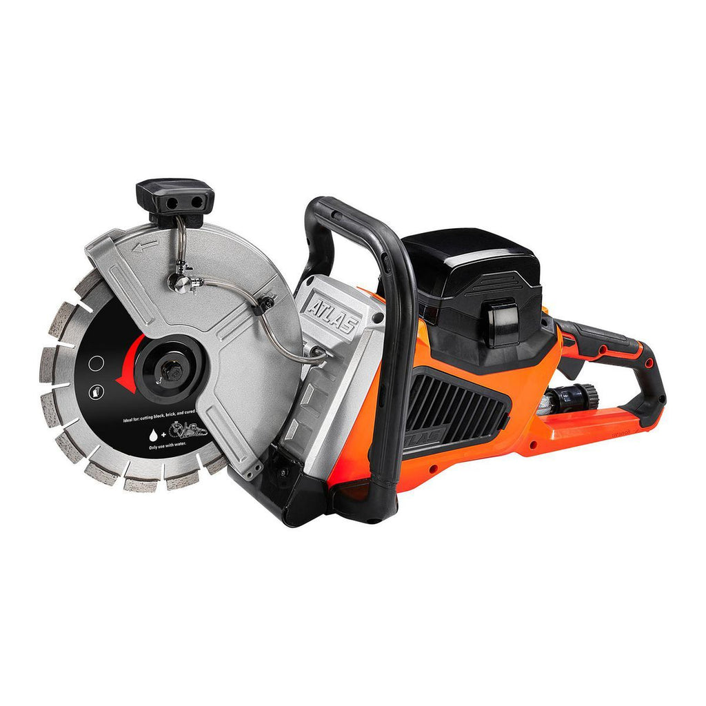 80V Brushless Cordless 9 in. Concrete Cut-Off Saw Kit with 4 Ah Battery and Rapid Charger X40724