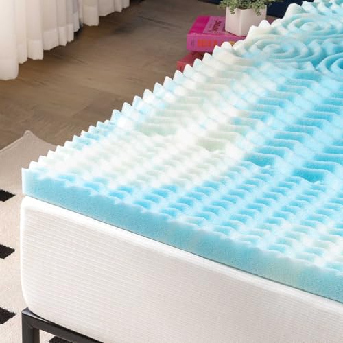 2 Inch Gel Memory Foam Mattress Topper, Full R68661