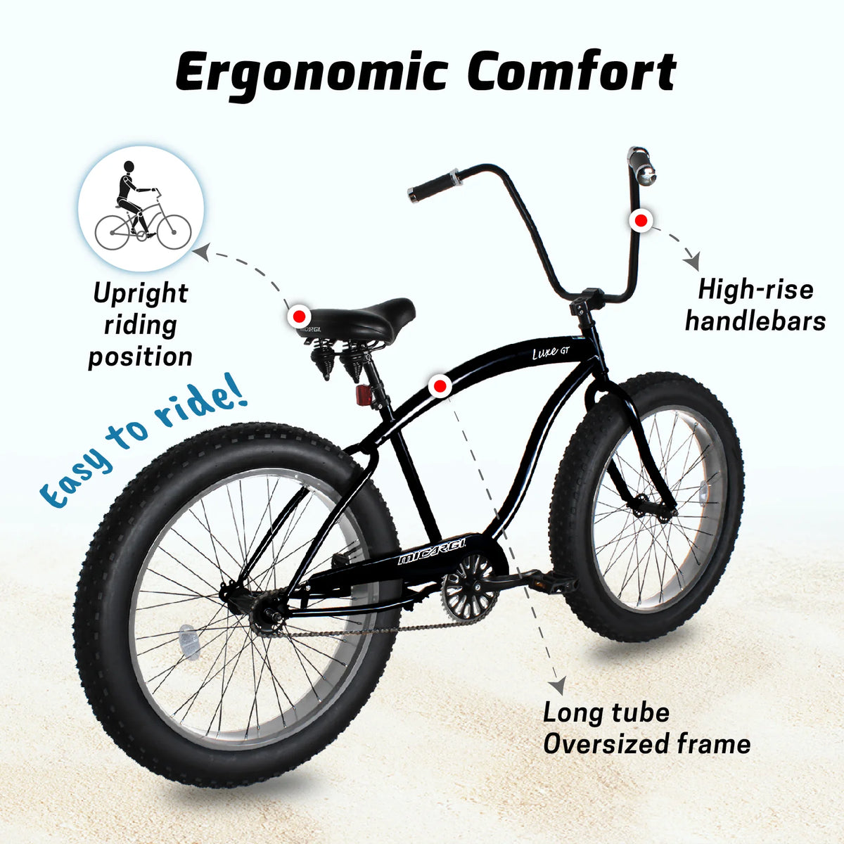 26 Beach Cruiser Bikes P2811