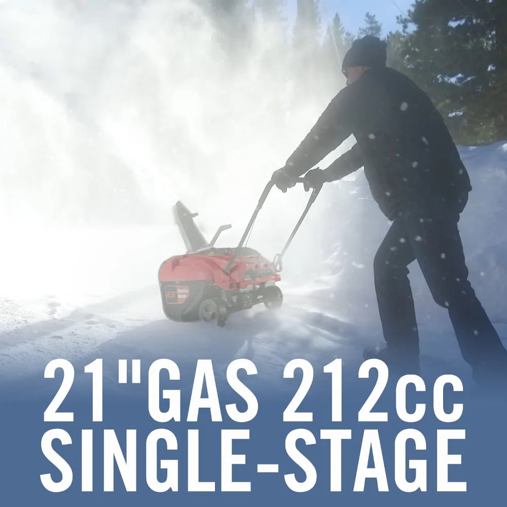 21 inch Single Stage Gas Snow Blower I968641