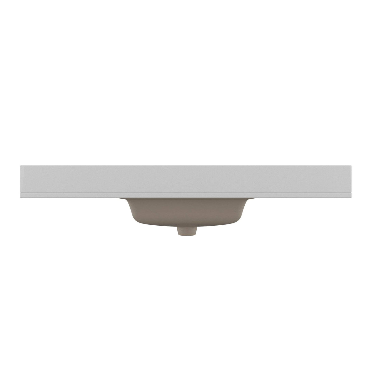 48x22 Quartz Vanity Top with Backsplash Y557