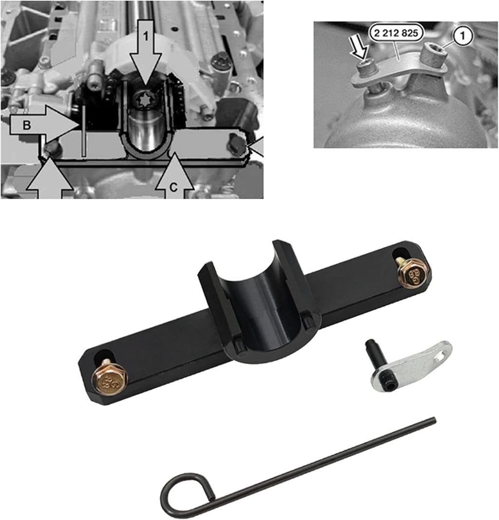 Camshaft Timing Locking Tool Kit with Flywheel Holder and Oil Seal Repair Kit R846613
