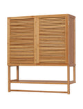 Bamboo 2 Door Wall Cabinet D139