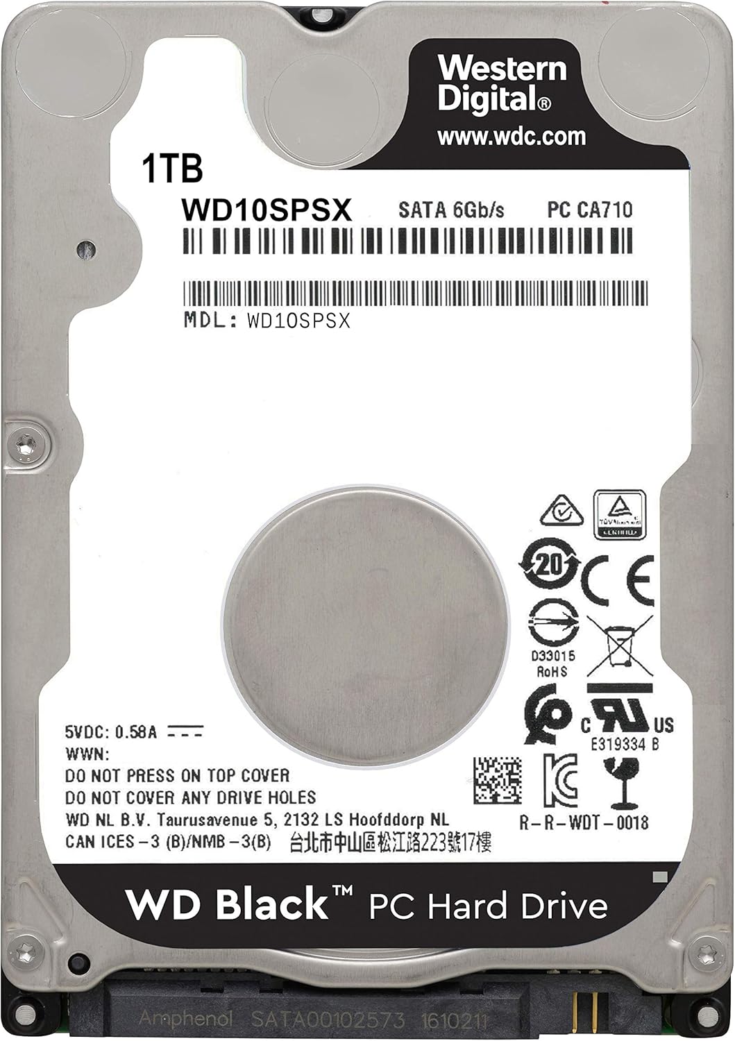1TB 7200 RPM 2.5 Mobile Hard Drive Pack of 2 V52762