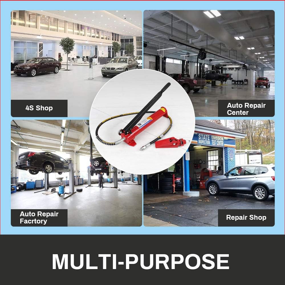 10 Ton Hydraulic Jack Auto Body Frame Repair Kit O303475