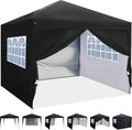 10'x10' Pop Up Canopy with Sidewalls, Royal Blue C487