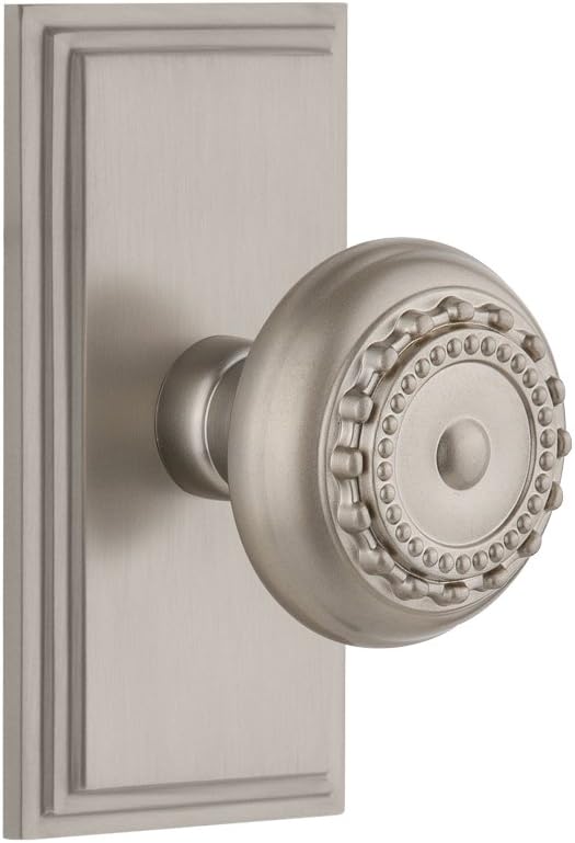 Timeless Bronze Privacy Plate with Knob Z4087