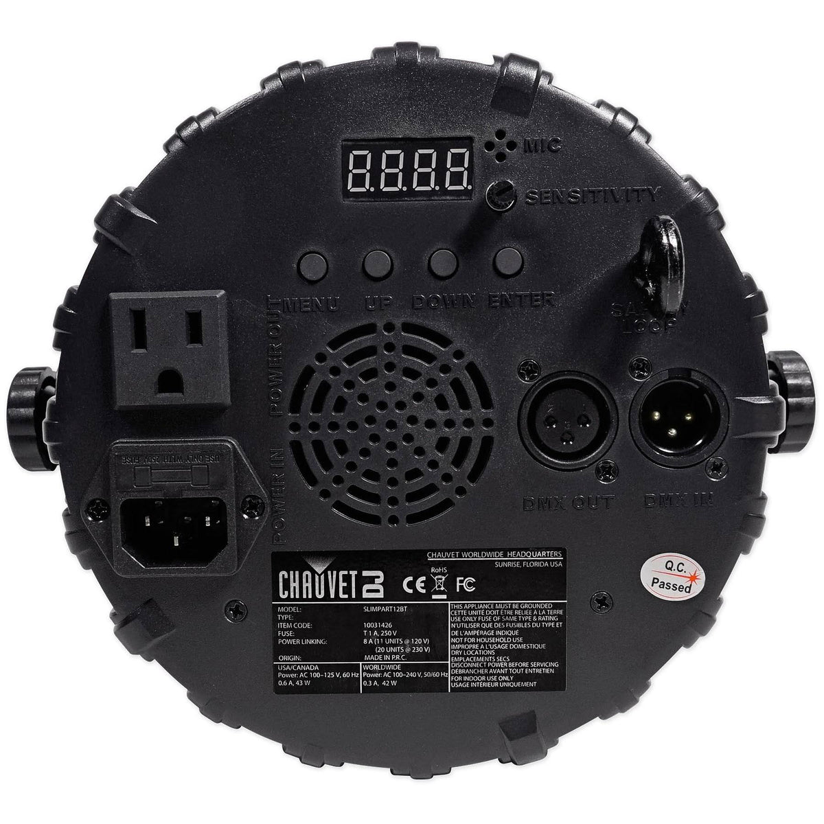 Sound-Activated RGBA Wash Light K98858
